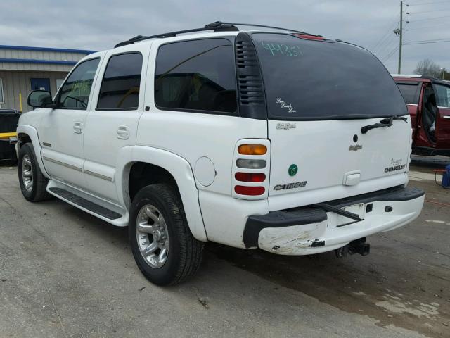 1GNEC13Z12J283252 - 2002 CHEVROLET TAHOE C150 WHITE photo 3