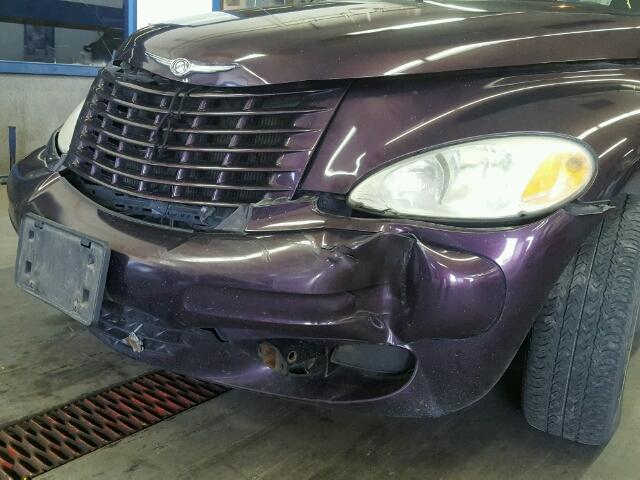 3C4FY48B85T616314 - 2005 CHRYSLER PT CRUISER PURPLE photo 9