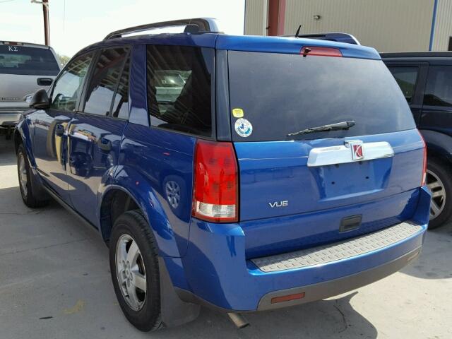 5GZCZ33D56S817463 - 2006 SATURN VUE BLUE photo 3