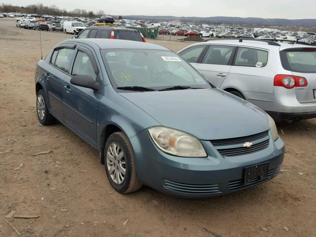 1G1AS58H297280782 - 2009 CHEVROLET COBALT LS BLUE photo 1