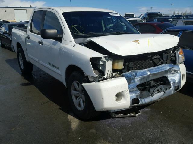 1N6AA07D48N326213 - 2008 NISSAN TITAN XE WHITE photo 1