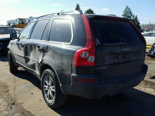 YV4CZ852161245126 - 2006 VOLVO XC90 V8 BLACK photo 3