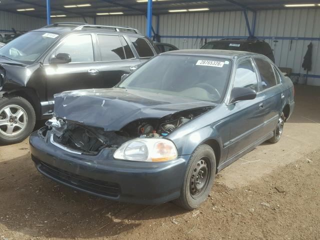 2HGEJ6675TH524417 - 1996 HONDA CIVIC LX GREEN photo 2