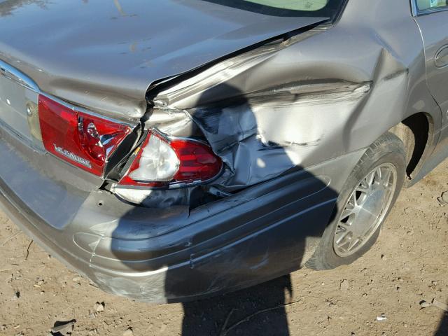 1G4HR54K44U137812 - 2004 BUICK LESABRE LI TAN photo 9