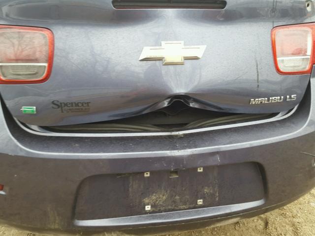 1G11B5SL6EF289076 - 2014 CHEVROLET MALIBU LS 蓝色 照片 10