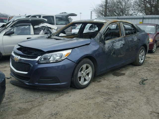 1G11B5SL6EF289076 - 2014 CHEVROLET MALIBU LS 蓝色 照片 2