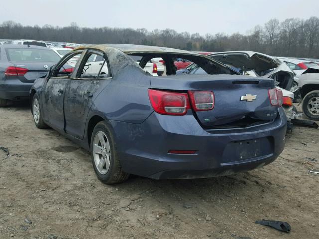 1G11B5SL6EF289076 - 2014 CHEVROLET MALIBU LS 蓝色 照片 3
