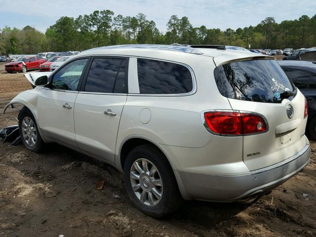 5GAKRBED1BJ147769 - 2011 BUICK ENCLAVE CX WHITE photo 3