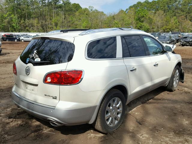 5GAKRBED1BJ147769 - 2011 BUICK ENCLAVE CX WHITE photo 4