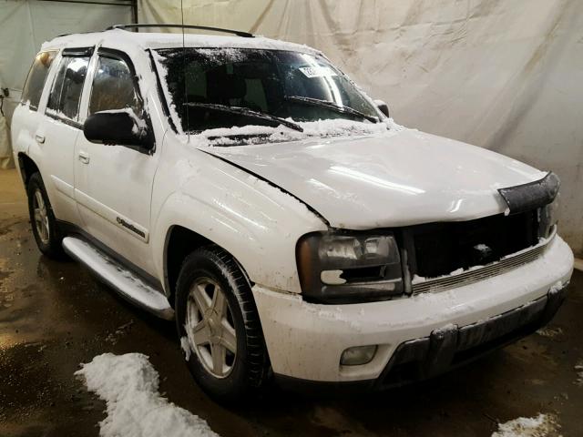 1GNDT13S922179133 - 2002 CHEVROLET TRAILBLAZE WHITE photo 1