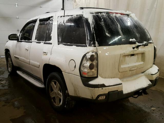 1GNDT13S922179133 - 2002 CHEVROLET TRAILBLAZE WHITE photo 3