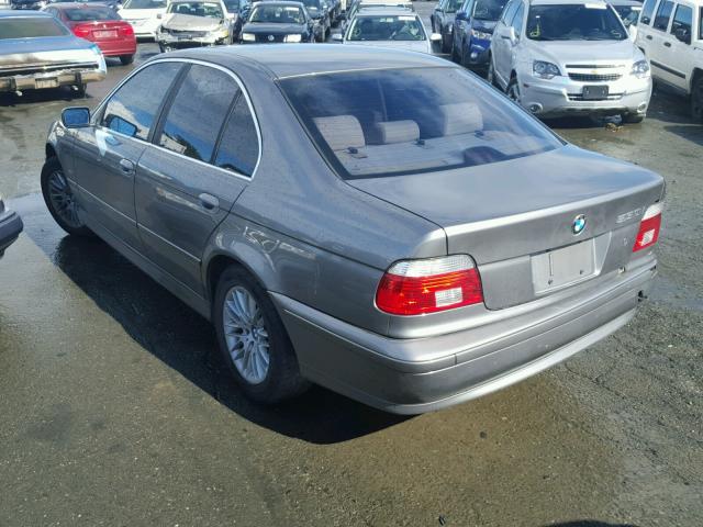 WBADT63443CK38170 - 2003 BMW 530 I AUTO GRAY photo 3