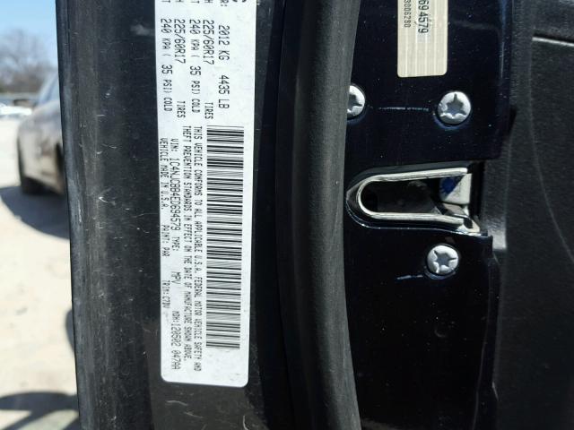 1C4NJCBB4ED694579 - 2014 JEEP COMPASS SP BLACK photo 10