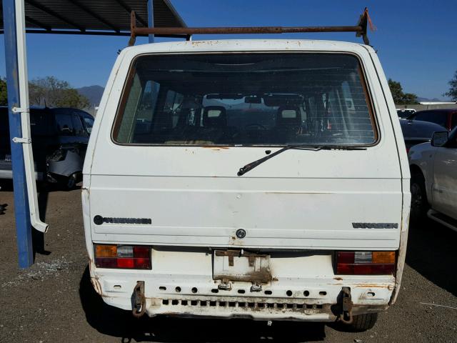 WV2YB0252GH092456 - 1986 VOLKSWAGEN VANAGON BU WHITE photo 9