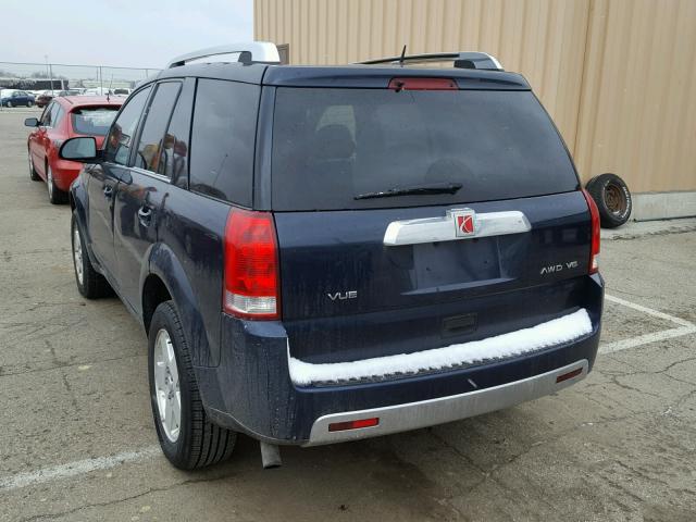 5GZCZ63437S878717 - 2007 SATURN VUE BLUE photo 3