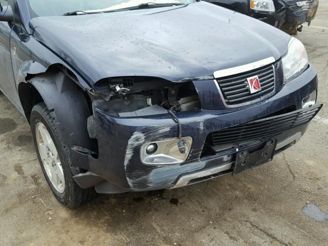 5GZCZ63437S878717 - 2007 SATURN VUE BLUE photo 9