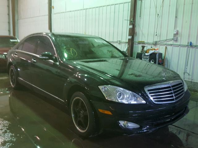 WDDNG86X07A124381 - 2007 MERCEDES-BENZ S 550 4MAT BLACK photo 1