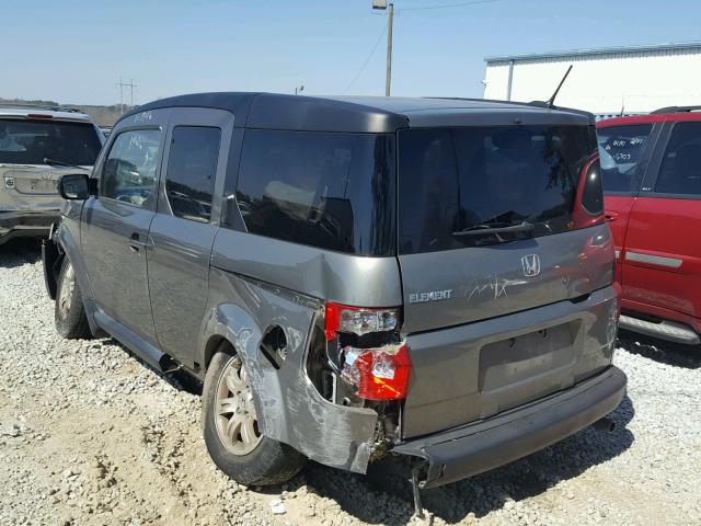 5J6YH18788L010993 - 2008 HONDA ELEMENT EX GRAY photo 3