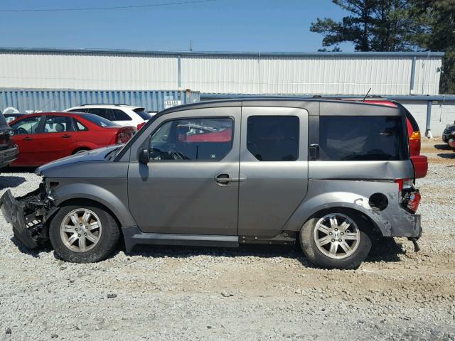 5J6YH18788L010993 - 2008 HONDA ELEMENT EX GRAY photo 9