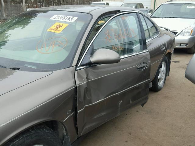 1G3WS52K9XF327939 - 1999 OLDSMOBILE INTRIGUE G GRAY photo 9