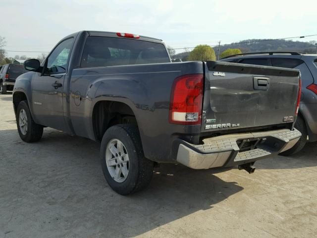 1GTPCVEAXAZ271990 - 2010 GMC SIERRA C15 GRAY photo 3