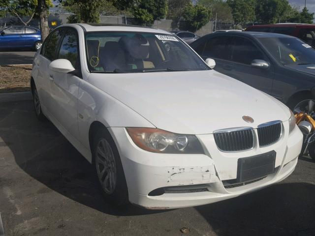 WBAVB17506NK38043 - 2006 BMW 325 I AUTO WHITE photo 1