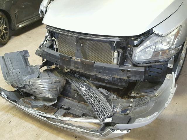 1N4AA5AP0AC865681 - 2010 NISSAN MAXIMA S SILVER photo 9