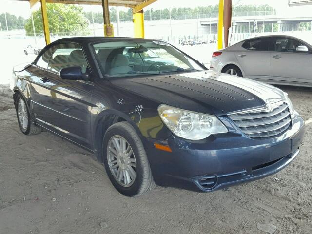 1C3LC55R28N223474 - 2008 CHRYSLER SEBRING TO BLUE photo 1