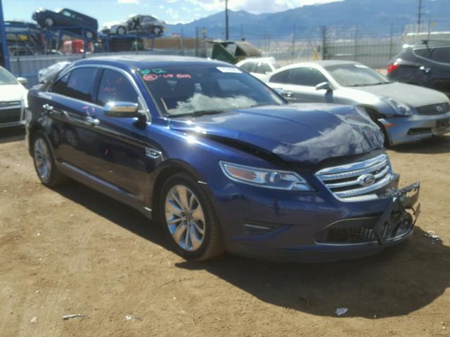 1FAHP2JW0BG185244 - 2011 FORD TAURUS LIM BLUE photo 1