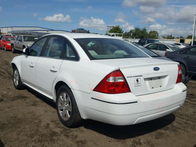 1FAFP23136G162099 - 2006 FORD FIVE HUNDR WHITE photo 3