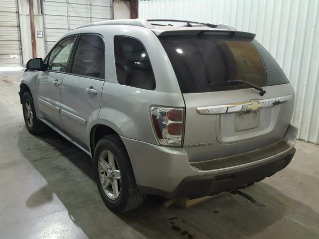 2CNDL63F756138432 - 2005 CHEVROLET EQUINOX LT SILVER photo 3