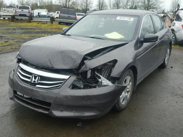 1HGCP2F61BA803267 - 2011 HONDA ACCORD SE BROWN photo 2