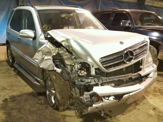 4JGAB75E14A507089 - 2004 MERCEDES-BENZ ML 500 SILVER photo 1