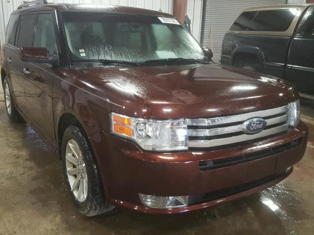 2FMGK5CC2ABA14425 - 2010 FORD FLEX SEL ბურგუნდია ფოტო 1