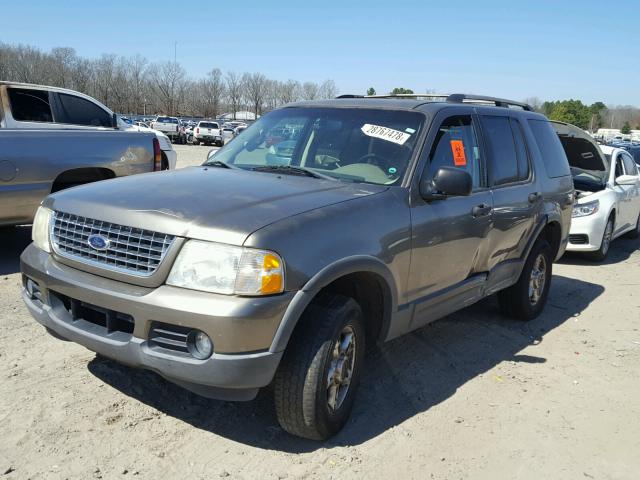 1FMZU63K93ZA25048 - 2003 FORD EXPLORER X TAN photo 2