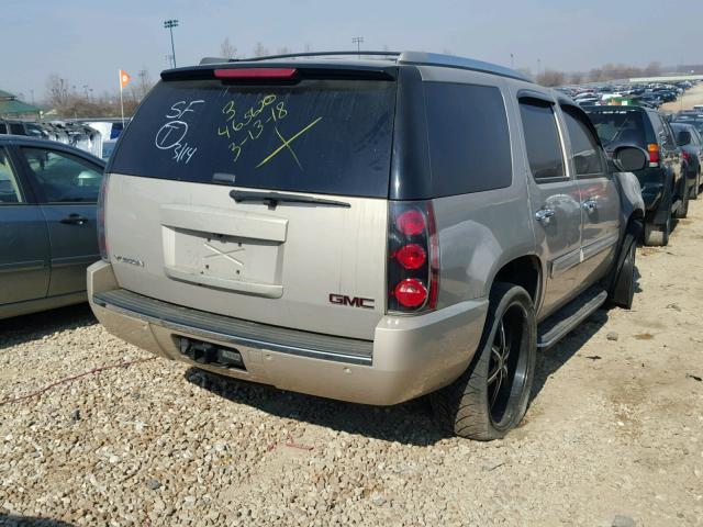 1GKFK63888J104822 - 2008 GMC YUKON DENA TAN photo 4