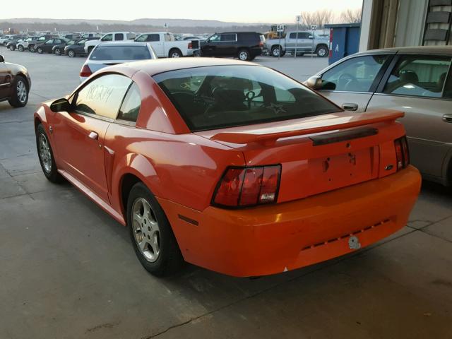 1FAFP40454F102497 - 2004 FORD MUSTANG TWO TONE photo 3