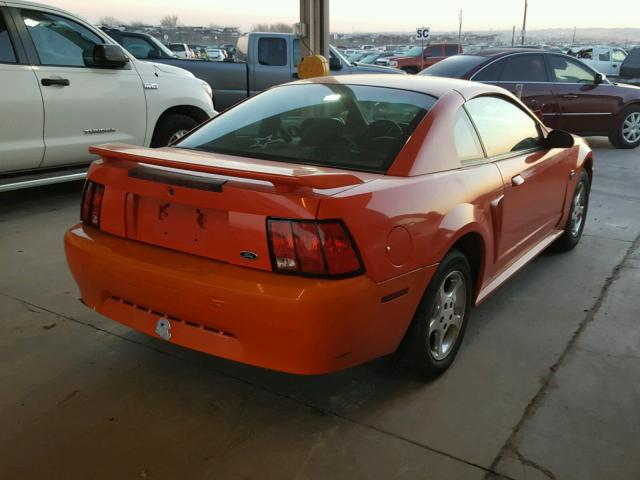 1FAFP40454F102497 - 2004 FORD MUSTANG TWO TONE photo 4