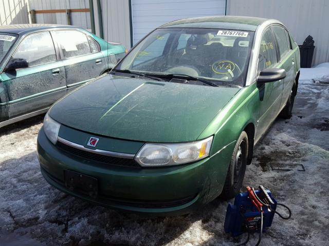 1G8AJ52F83Z130635 - 2003 SATURN ION LEVEL GREEN photo 2