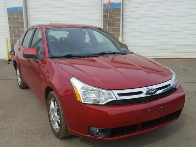 1FAHP36N69W248353 - 2009 FORD FOCUS SES BURGUNDY photo 1