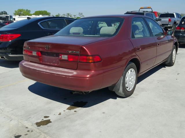 4T1BG22K7XU598696 - 1999 TOYOTA CAMRY CE MAROON photo 4