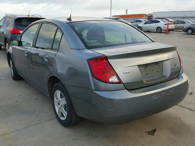 1G8AJ55F16Z182902 - 2006 SATURN ION LEVEL GRAY photo 3