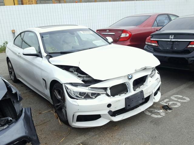 WBA3N3C51FK233886 - 2015 BMW 428 I WHITE photo 1