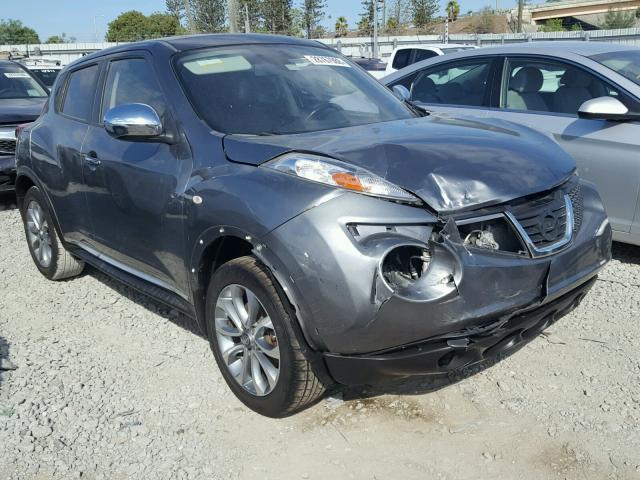 JN8AF5MR5CT118397 - 2012 NISSAN JUKE S GRAY photo 1