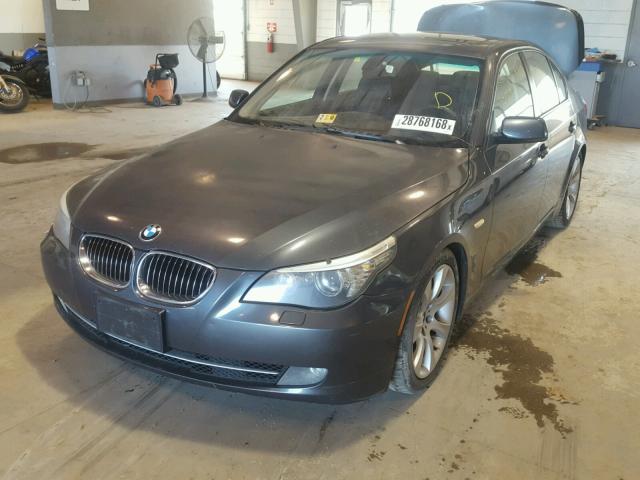 WBANW13508CK93309 - 2008 BMW 535 I GRAY photo 2