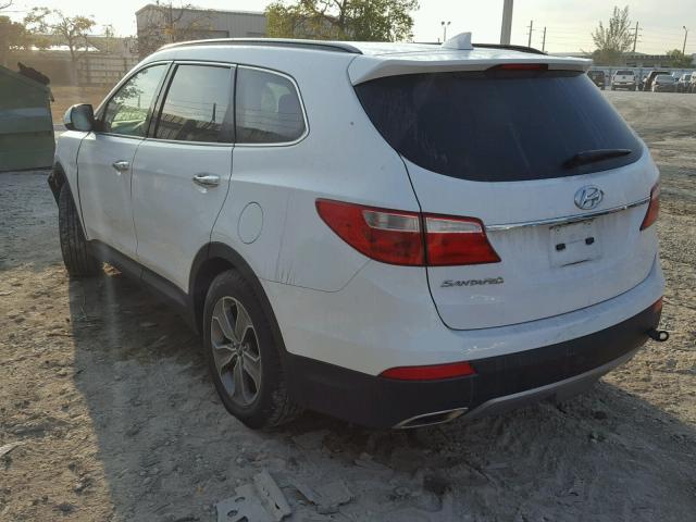 KM8SM4HF0FU100982 - 2015 HYUNDAI SANTA FE G WHITE photo 3