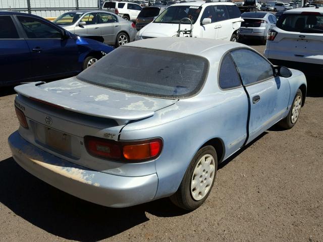 JT2AT86F6N0075405 - 1992 TOYOTA CELICA ST BLUE photo 4