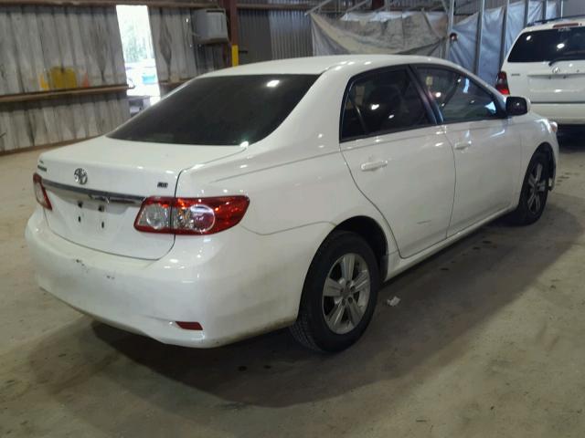 JTDBU4EE1B9148620 - 2011 TOYOTA COROLLA BA WHITE photo 4