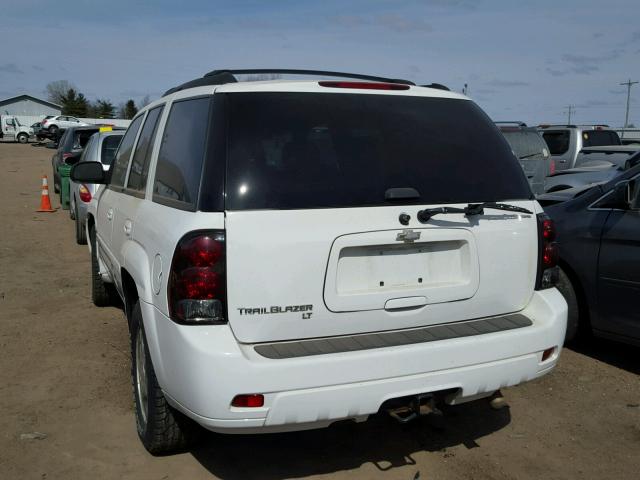 1GNDT13S562153229 - 2006 CHEVROLET TRAILBLAZE WHITE photo 3