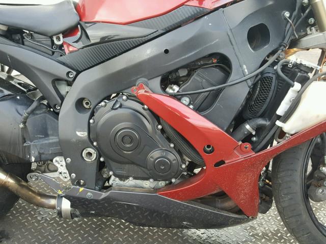 JS1GN7DA972104202 - 2007 SUZUKI GSX-R600 RED photo 7